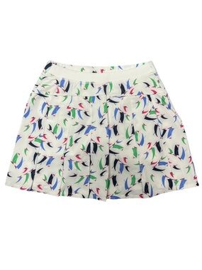 RLX Ralph Lauren Women's Golf Pleated  Skort Skirt  Nautical Print
